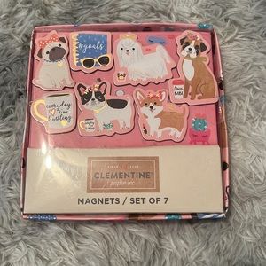 Clementine Paper Ink. - Set of 7 Dog Magnets